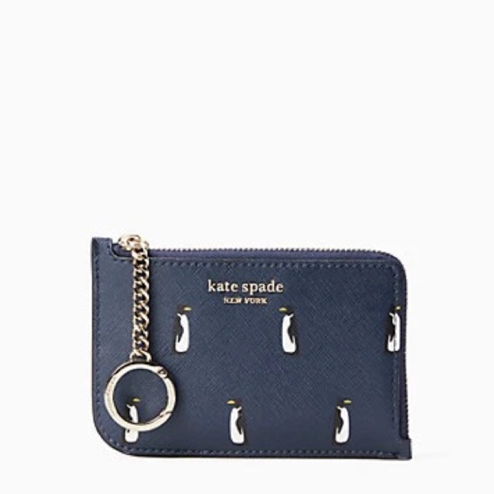 NWOT Kate Spade Cameron Zip Card Holder